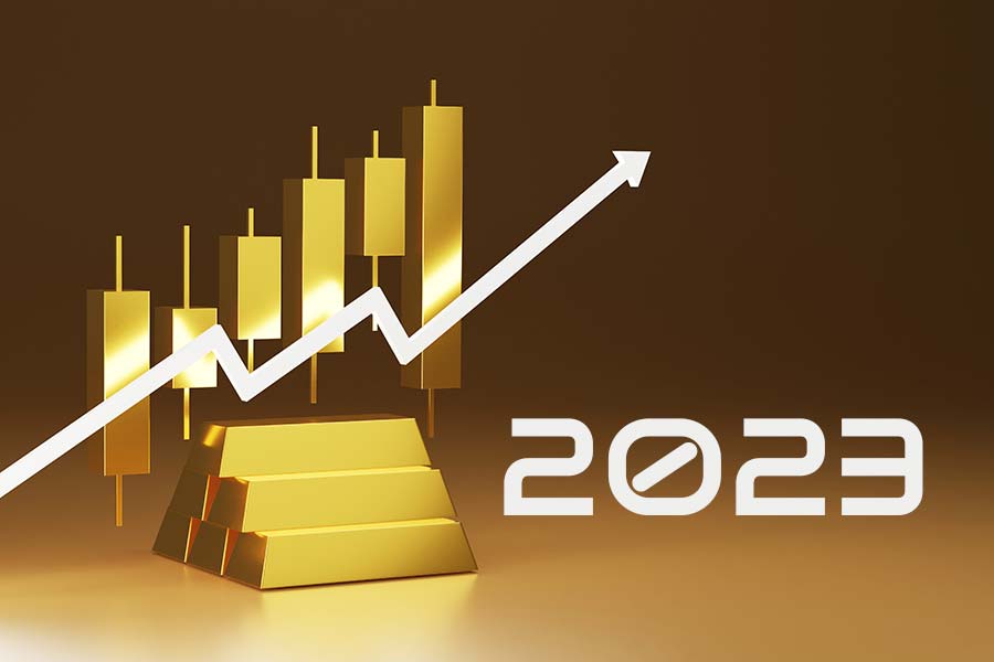 توقعات أسعار الذهب لعام 2023